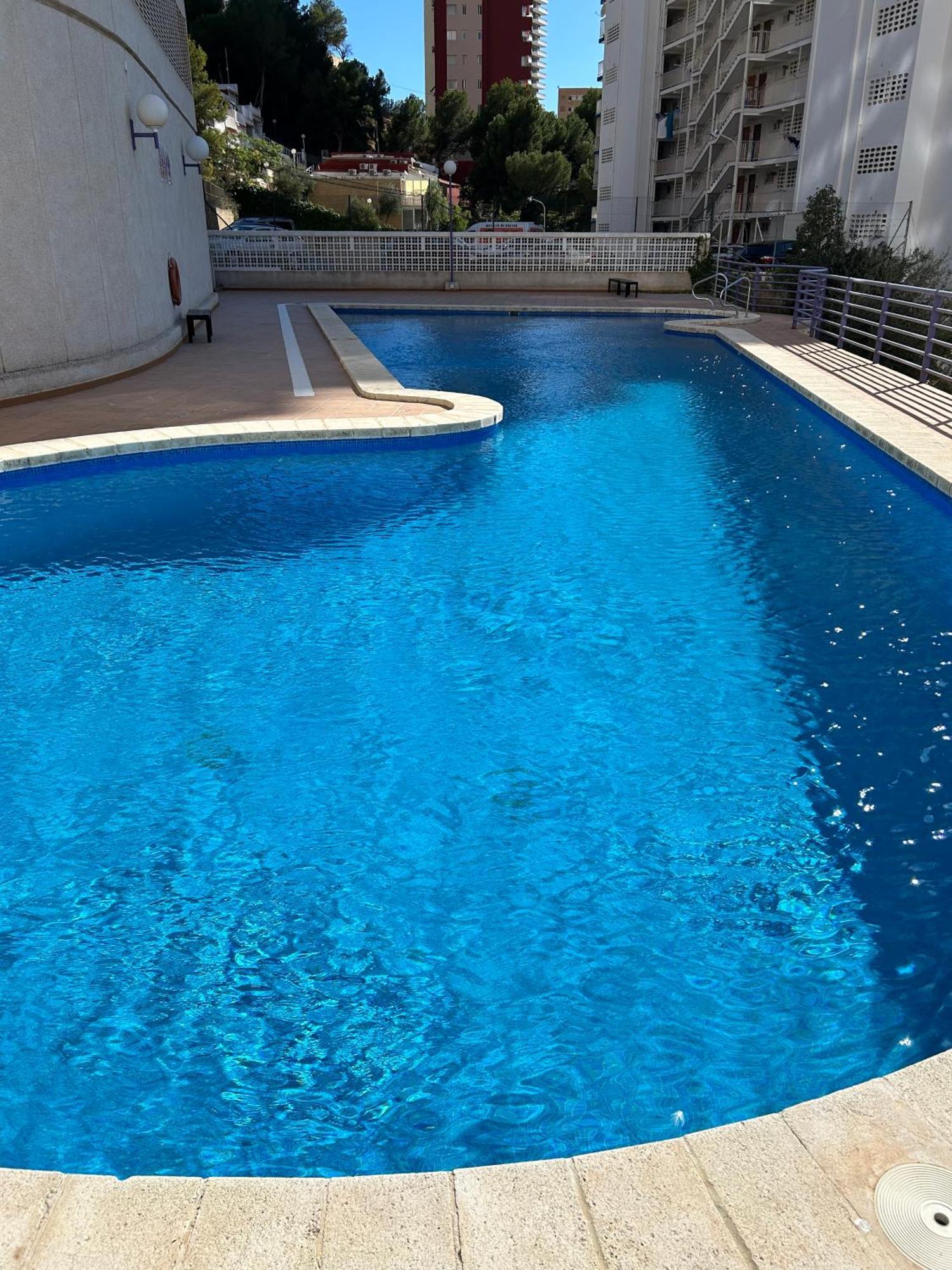 Apartamento Con Preciosas Vistas Y Piscina Benidorm Buitenkant foto